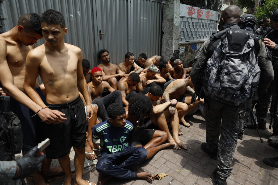 64 killed in major anti-drug operation in Rio de Janeiro favelas