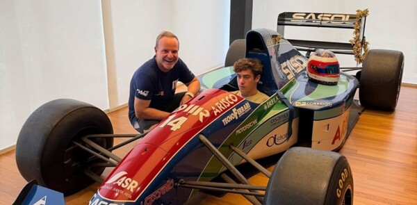 Colapinto and Barrichello share Argentine barbecue ahead of Brazilian GP