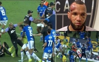 Massive Brawl Ends Minas Gerais Final